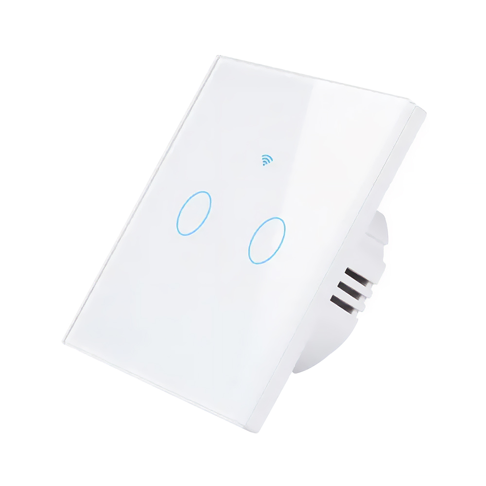 Розумний вимикач світла подвійний з WiFi Trinix TRX-LS02(WiFi)