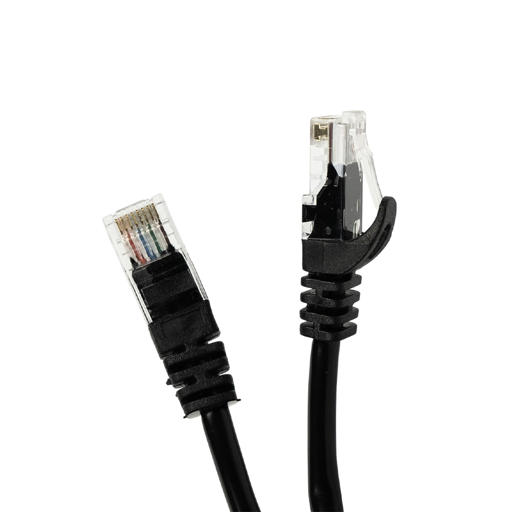 Патч-корд мережевий Trinix UTP, RJ-45, CAT.5 3m Black