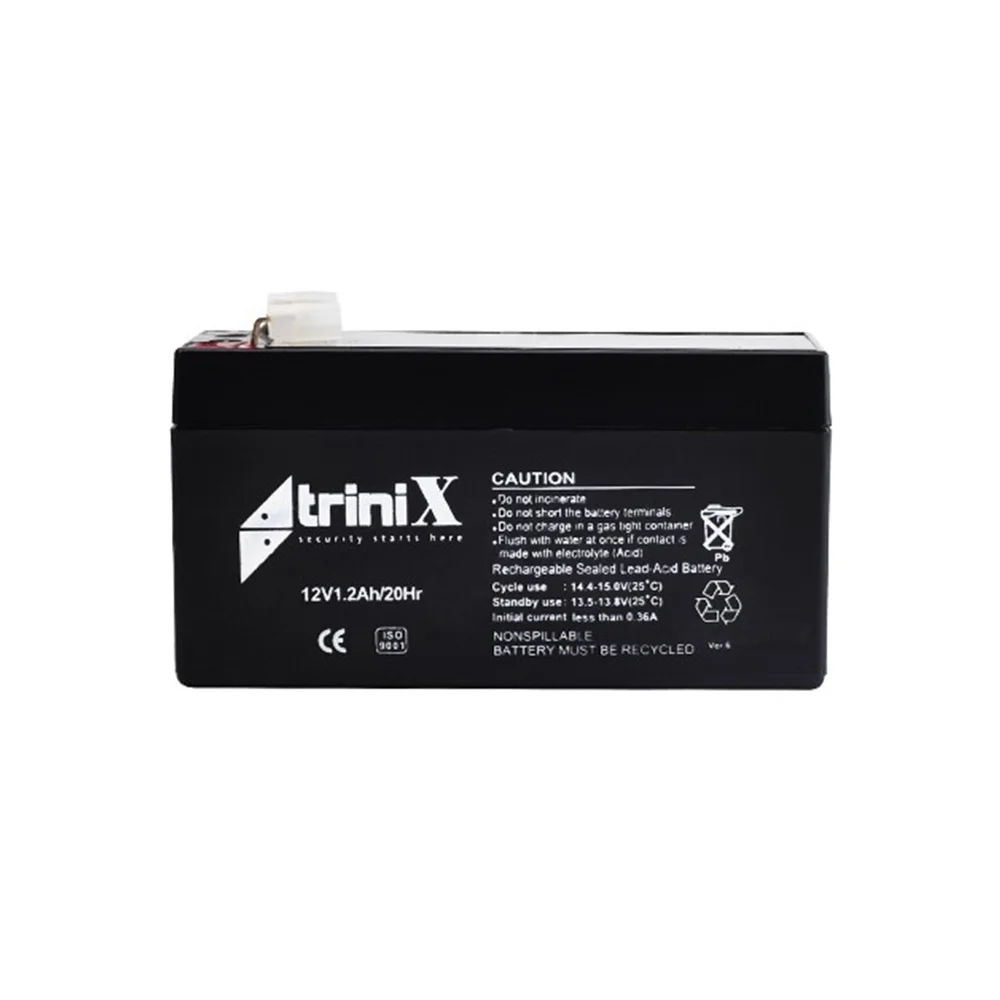 Акумуляторна батарея 1.2 Ah 12V TRINIX
