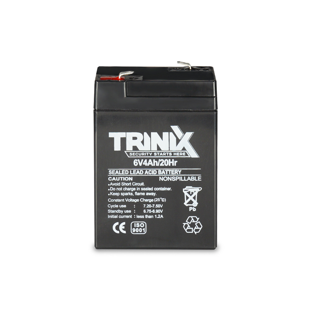 Акумуляторна батарея 4 Ah 6V TRINIX