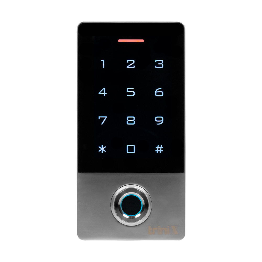 Клавіатура з WiFi, з контролером, зчитувачем відбитків пальців та карт Mifare Trinix TRK-1101MFW(WF)