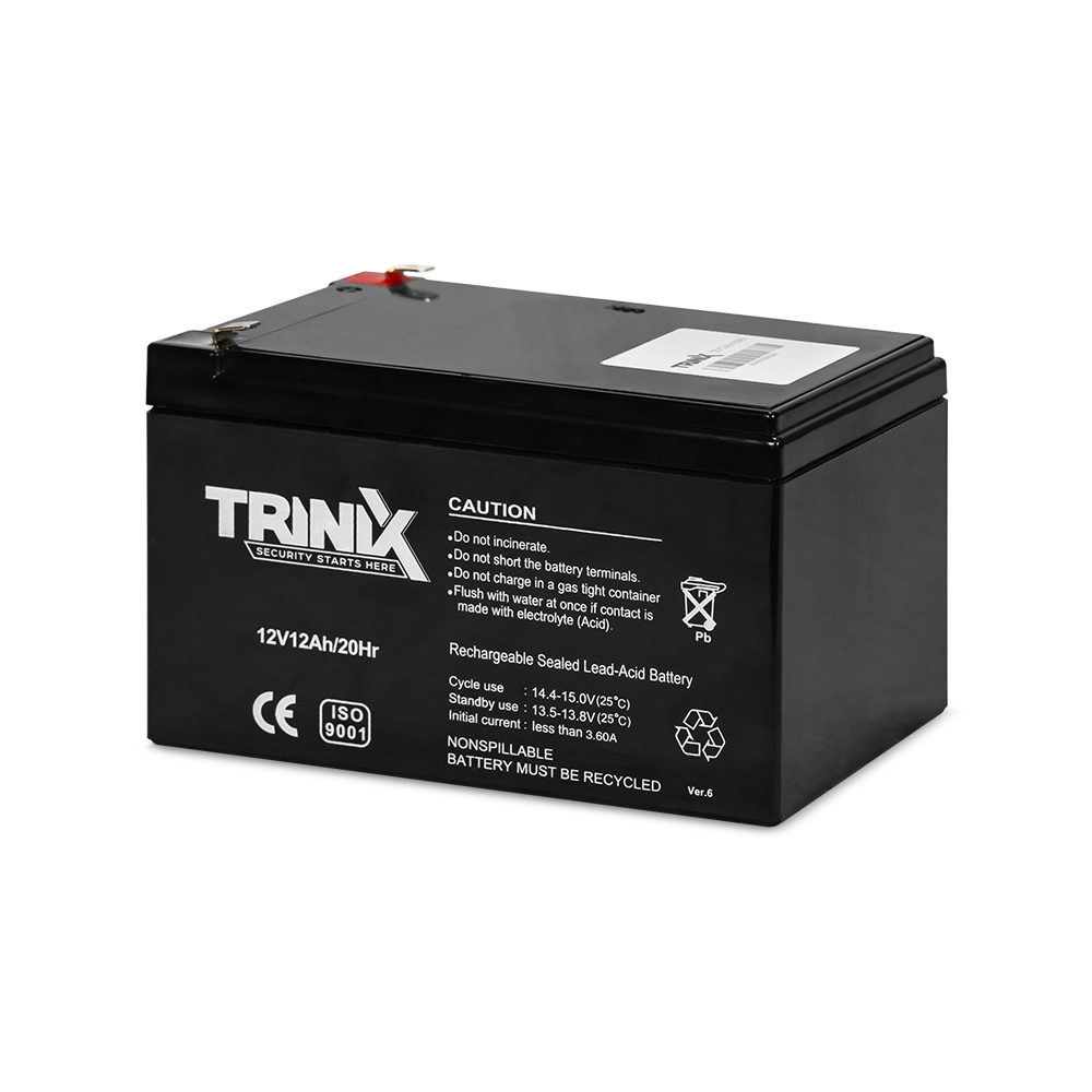 Акумуляторна батарея 12V12Ah/20Hr TRINIX свинцево-кислотна