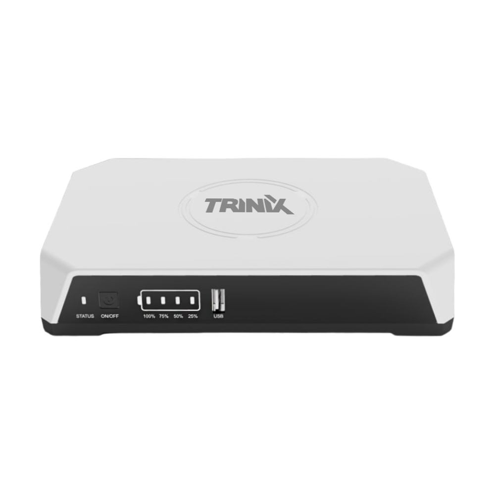 Джерело безперебійного живлення DC UPS Trinix TRX-MUPS-3648PoE (20000mAh LiFePo4) 5V/9V/12V/48V/PoE, LiFePo4 4*5Ah, для роутера і медіаконвертера